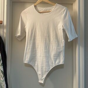 Everlane short sleeved thong bodysuit